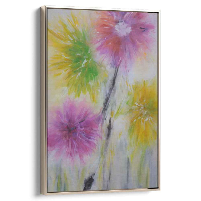 White Abstract Flower #217