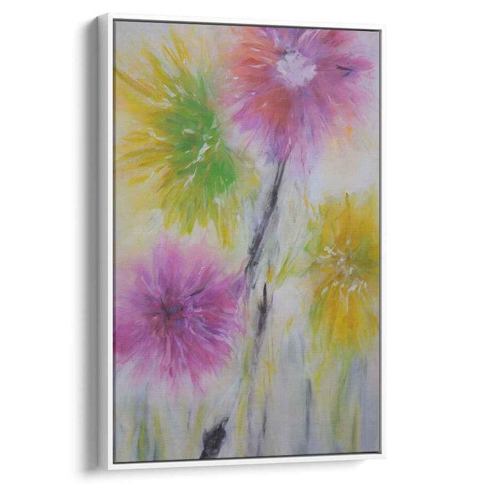 White Abstract Flower #217