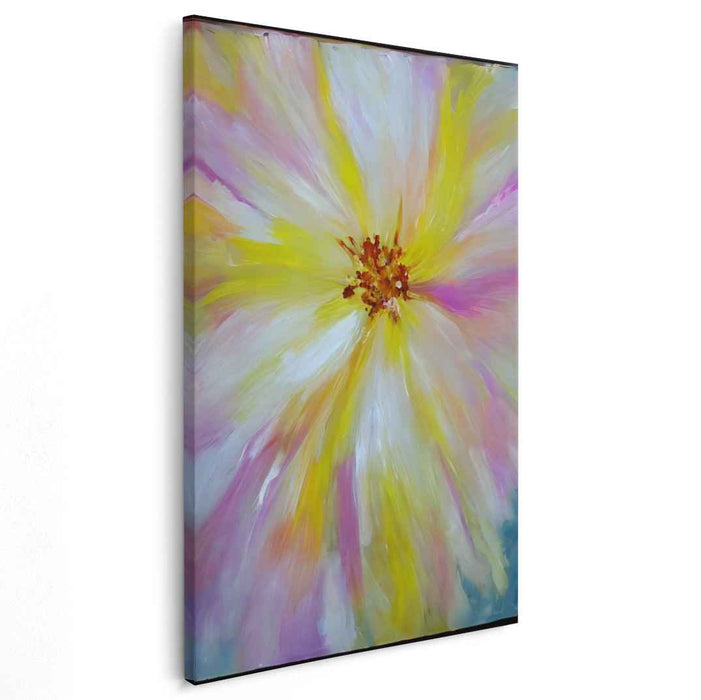 White Abstract Flower #222