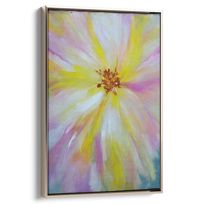 White Abstract Flower #222