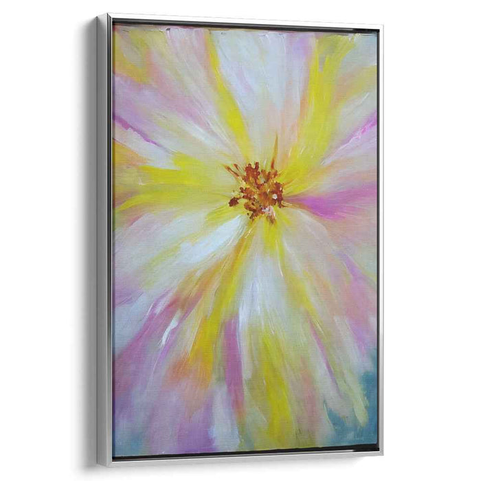 White Abstract Flower #222