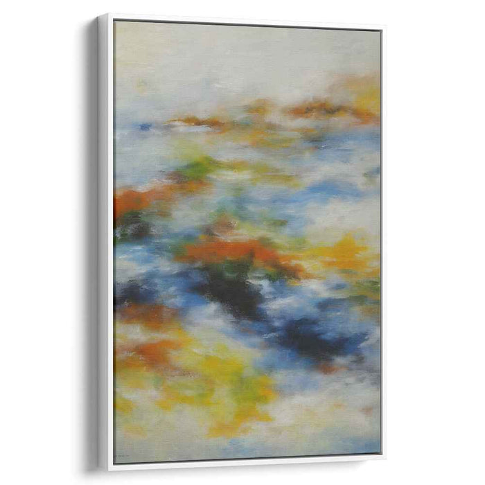 Abstract Arcadia: Abstract Impressionist Landscape Canvas Art