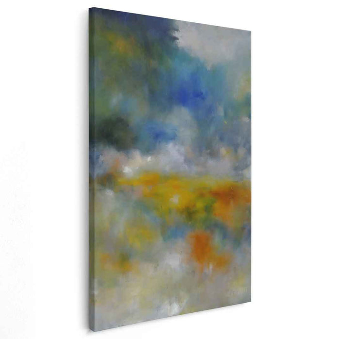 Abstract Reverie Mirage: Abstract Dreamscape Canvas Art Print