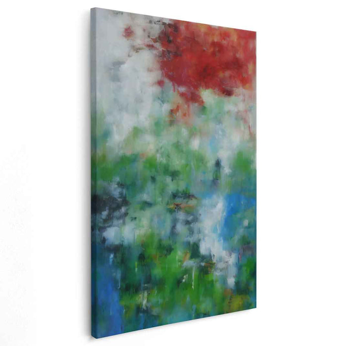 White Abstract Landscape #208