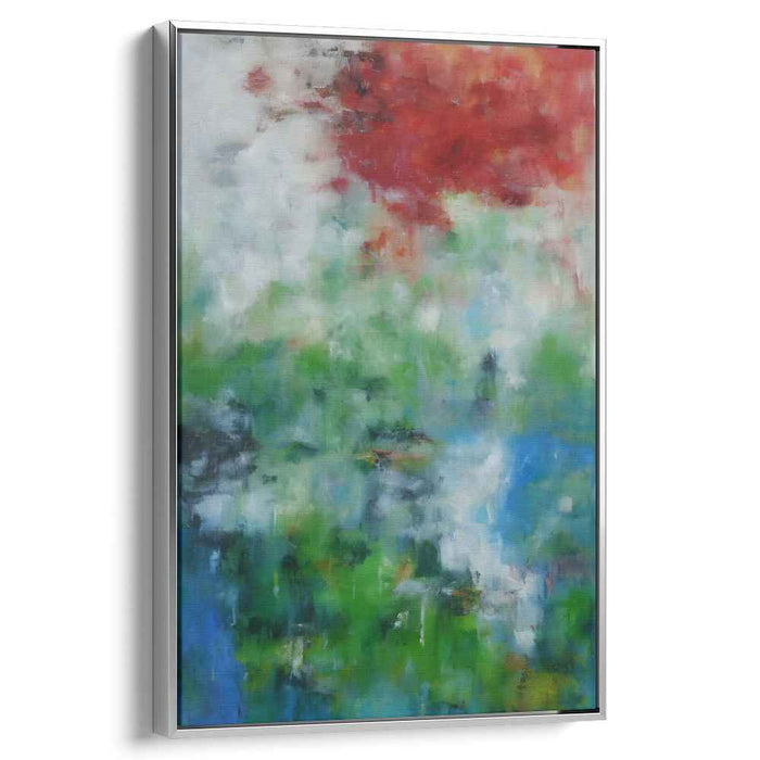 White Abstract Landscape #208