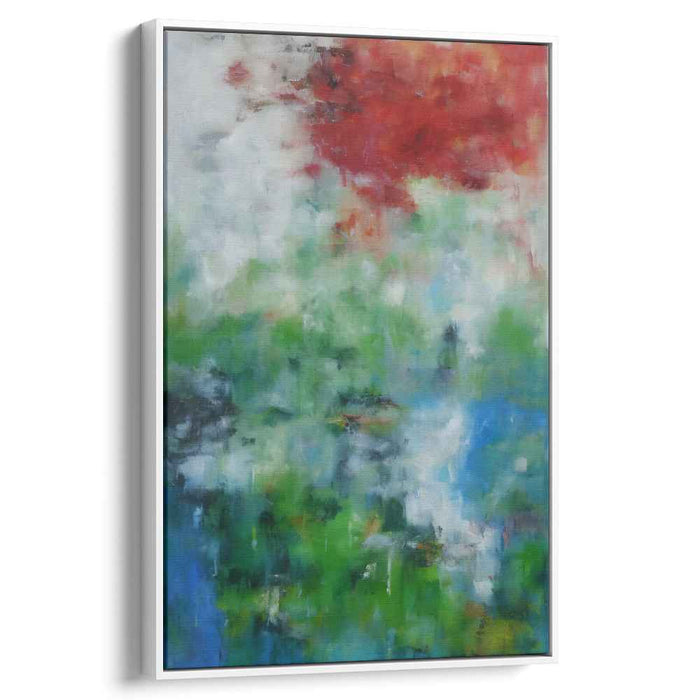 White Abstract Landscape #208