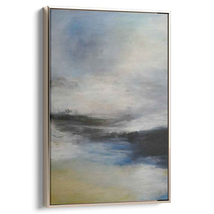 White Abstract Landscape #224