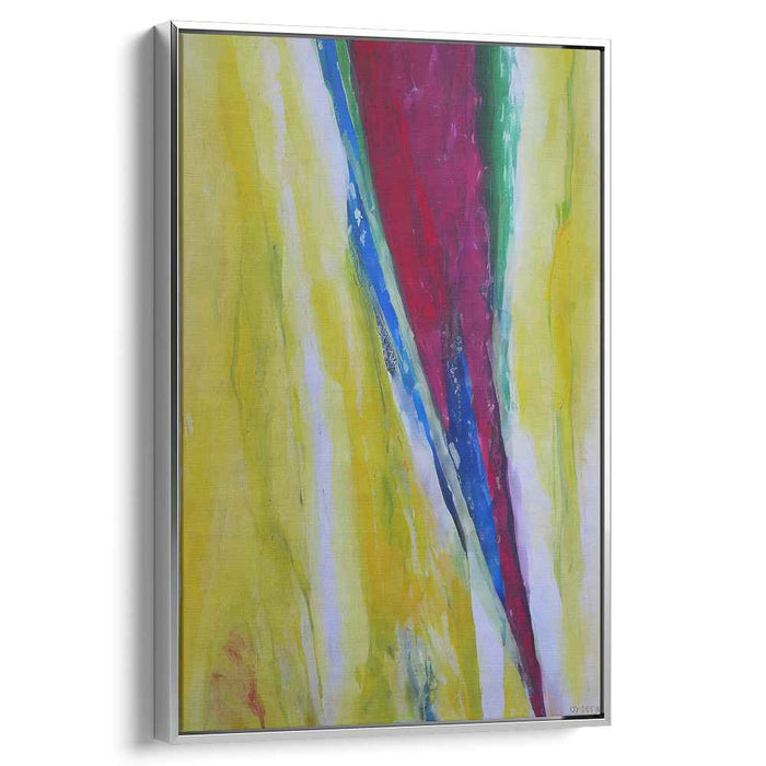 White Abstract Line #207