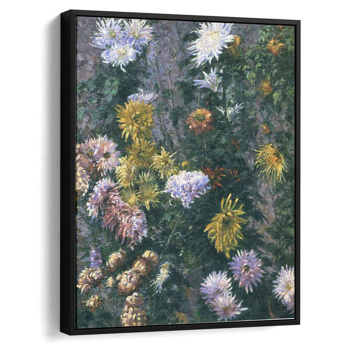 White and Yellow Chrysanthemums (1893) by Gustave Caillebotte