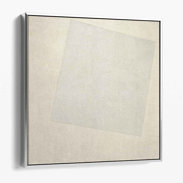 Suprematist Composition: White on White (1918) by Kazimir Malevich