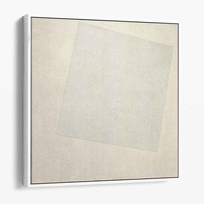 Suprematist Composition: White on White (1918) by Kazimir Malevich
