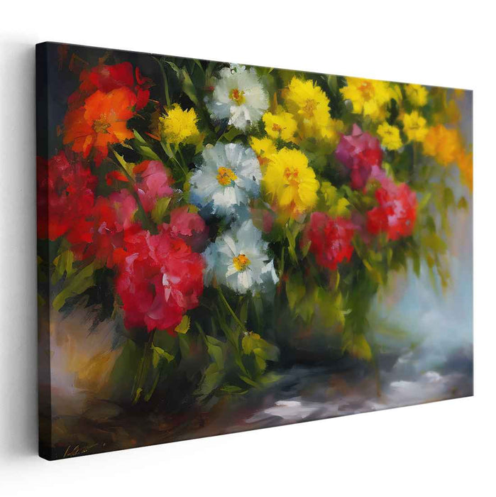 Color Sonata: Impressionist Symphony in Color Canvas Art Print