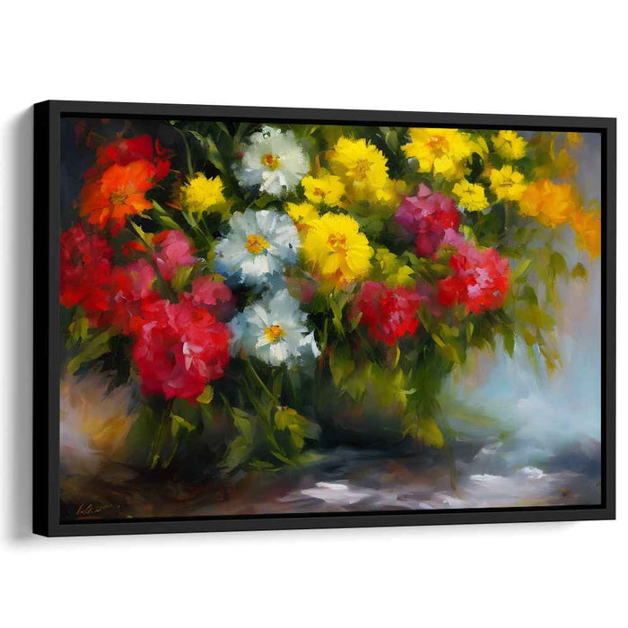 Color Sonata: Impressionist Symphony in Color Canvas Art Print