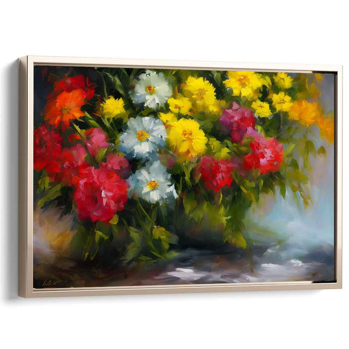 Color Sonata: Impressionist Symphony in Color Canvas Art Print