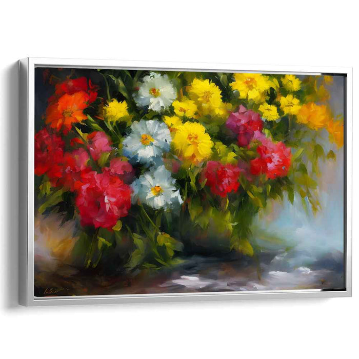 Color Sonata: Impressionist Symphony in Color Canvas Art Print
