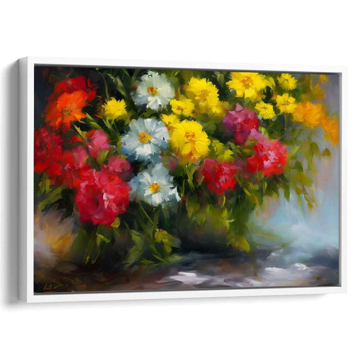 Color Sonata: Impressionist Symphony in Color Canvas Art Print