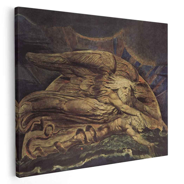 And Elohim created Adam (1795) by William Blake