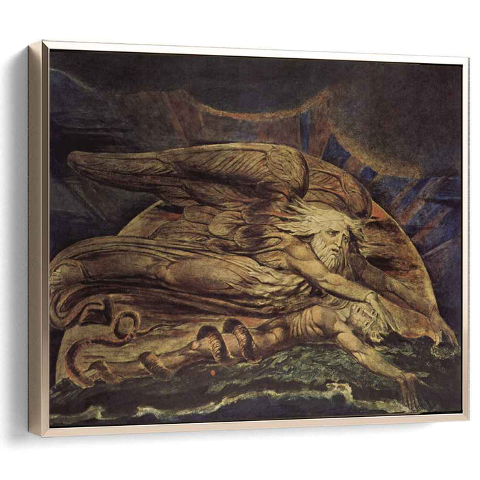 And Elohim created Adam (1795) by William Blake