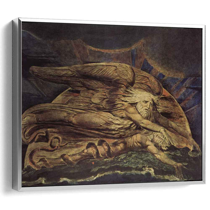 And Elohim created Adam (1795) by William Blake