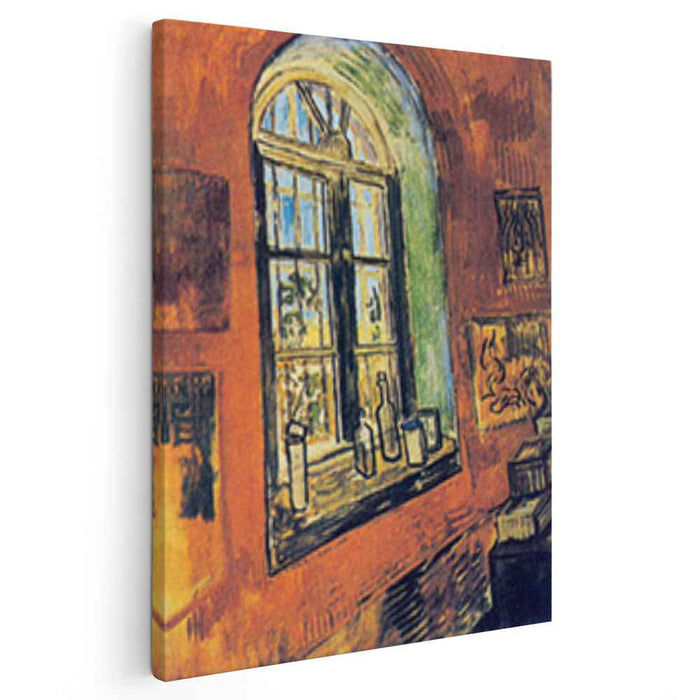 Window of Vincent's Studio at the Asylum (1889) by Vincent van Gogh