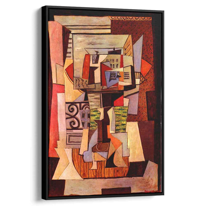 Window opened to the street Penthieure (1920) by Pablo Picasso