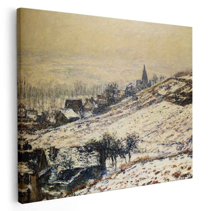 Winter at Giverny (1885) by Claude Monet