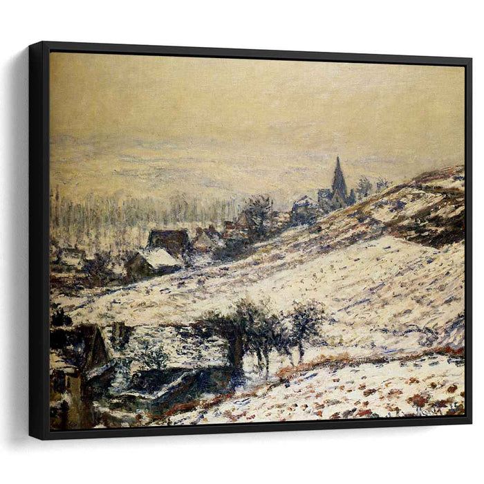 Winter at Giverny (1885) by Claude Monet