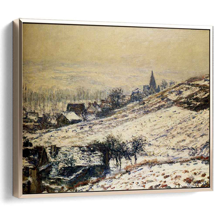 Winter at Giverny (1885) by Claude Monet