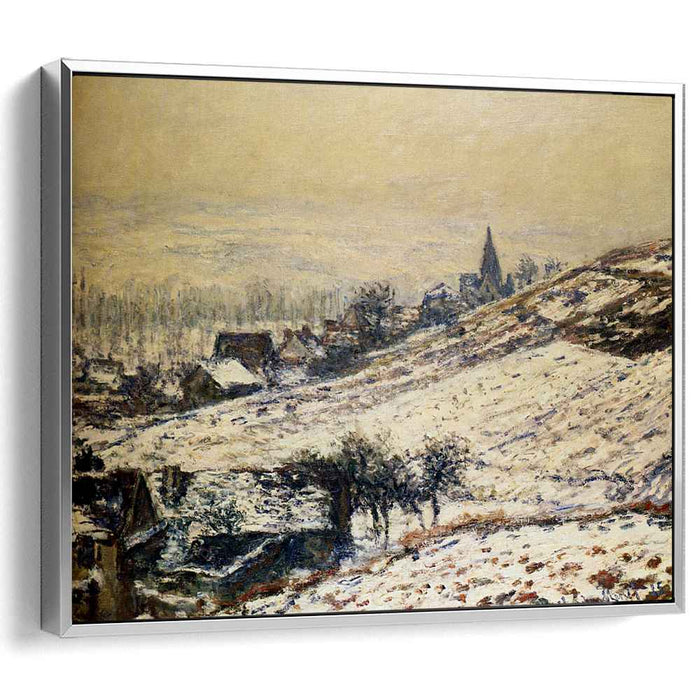 Winter at Giverny (1885) by Claude Monet