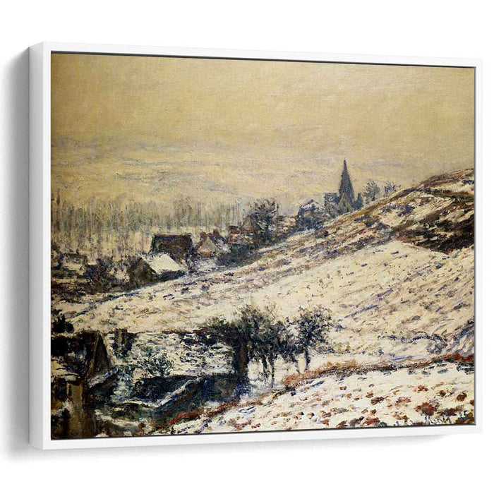Winter at Giverny (1885) by Claude Monet
