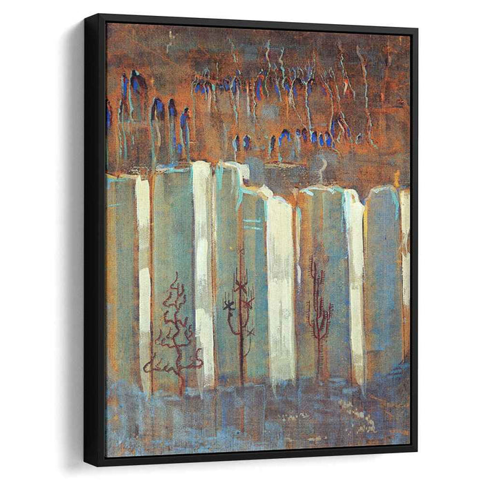 Winter (III) (1907) by Mikalojus Konstantinas Ciurlionis