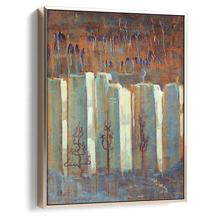 Winter (III) (1907) by Mikalojus Konstantinas Ciurlionis