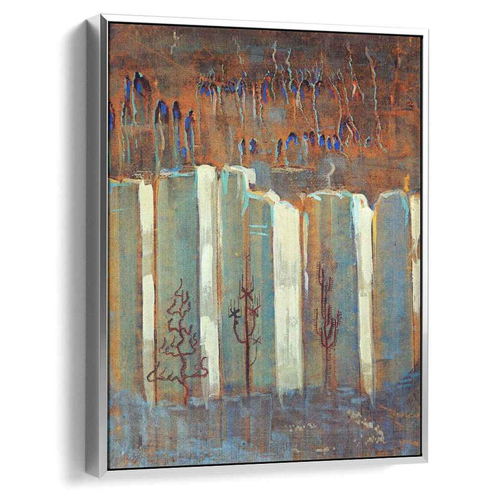 Winter (III) (1907) by Mikalojus Konstantinas Ciurlionis