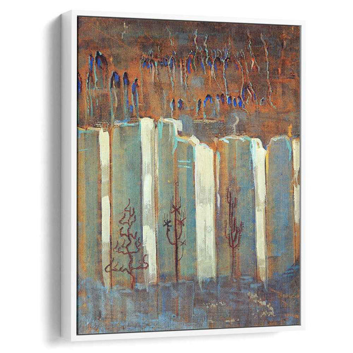 Winter (III) (1907) by Mikalojus Konstantinas Ciurlionis