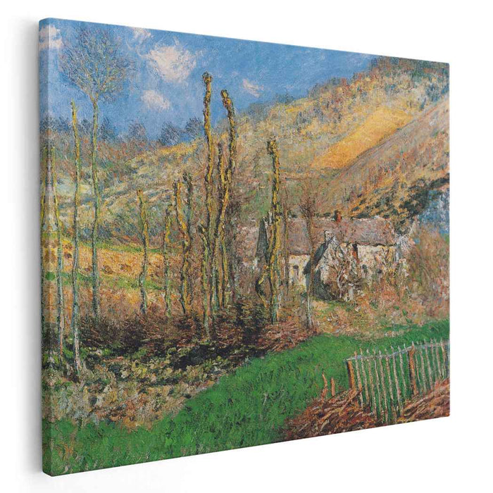 Winter Landscape at the Val de Falaise (1885) by Claude Monet