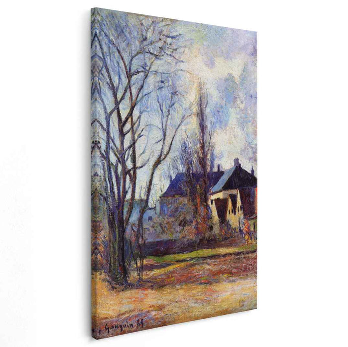 Winter's end (1885) by Paul Gauguin