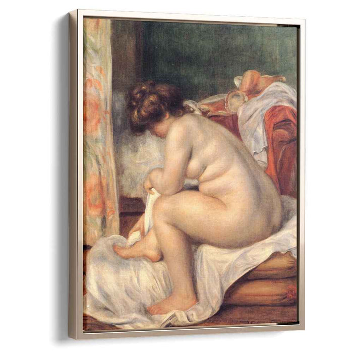 Woman After Bathing (1896) by Pierre-Auguste Renoir