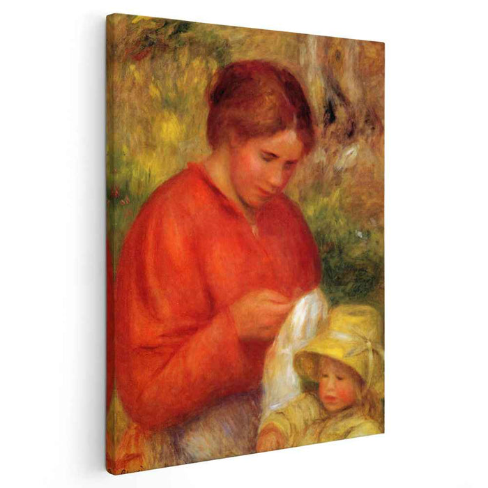 Woman and Child (1900) by Pierre-Auguste Renoir