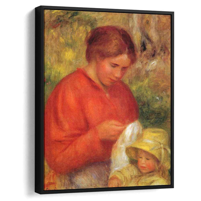 Woman and Child (1900) by Pierre-Auguste Renoir