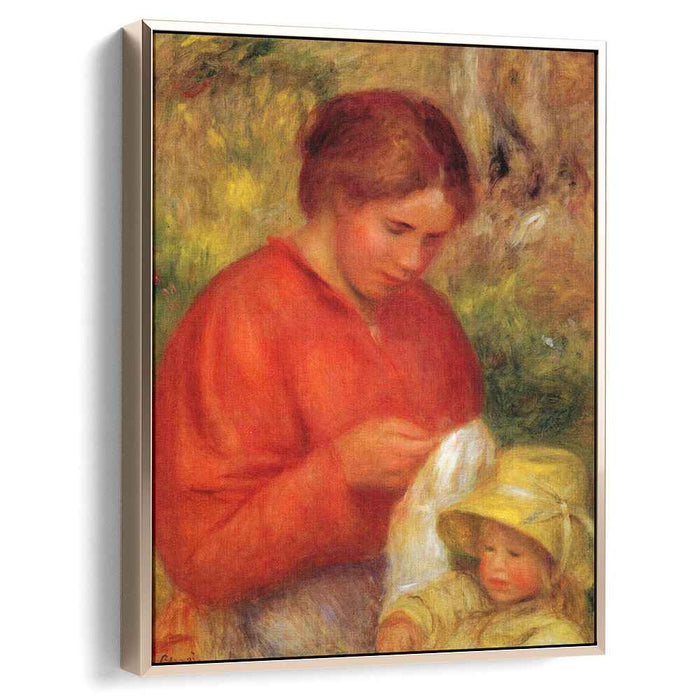 Woman and Child (1900) by Pierre-Auguste Renoir