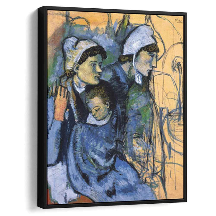 Woman at a Fountain (1901) by Pablo Picasso