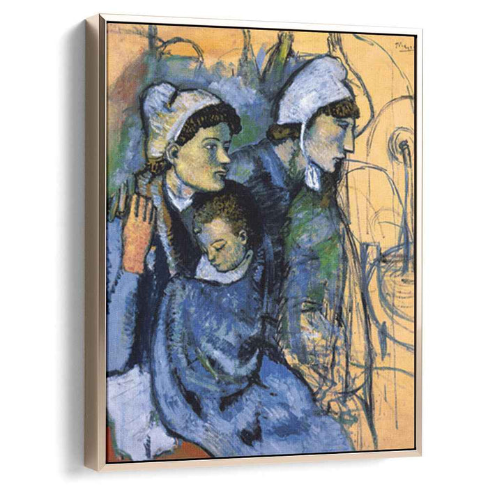 Woman at a Fountain (1901) by Pablo Picasso