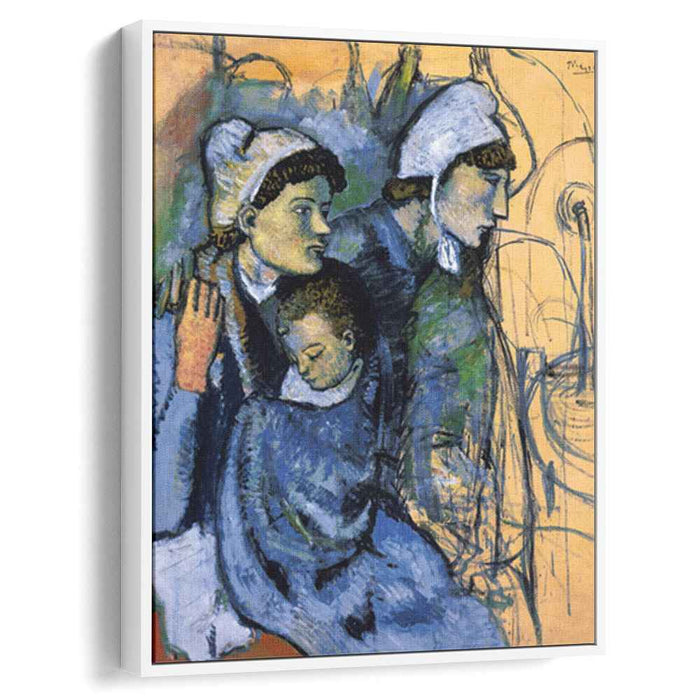 Woman at a Fountain (1901) by Pablo Picasso