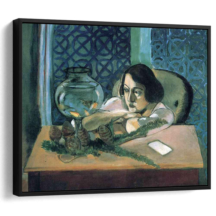 Woman Before a Fish Bowl (1922) by Henri Matisse