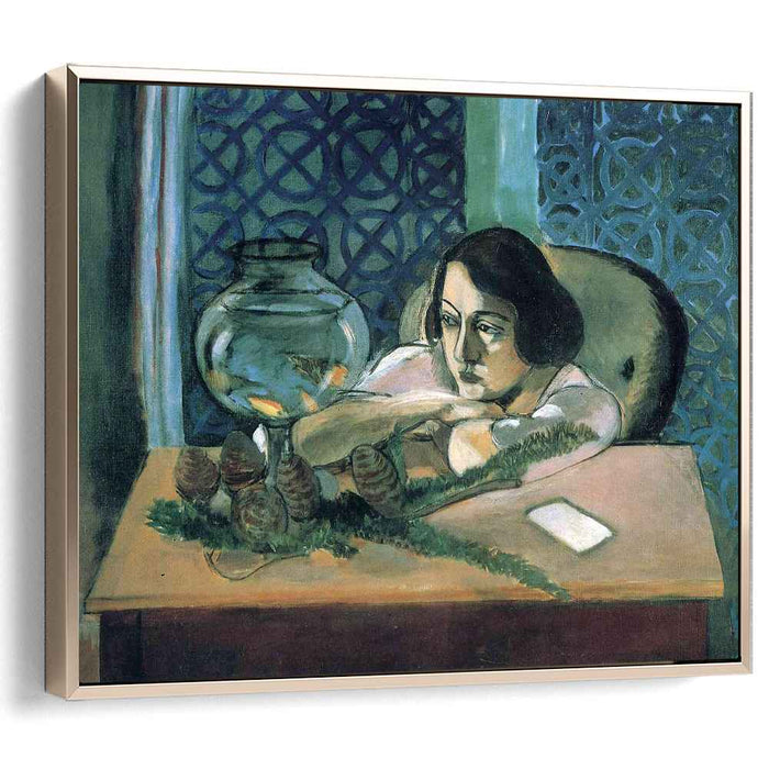 Woman Before a Fish Bowl (1922) by Henri Matisse