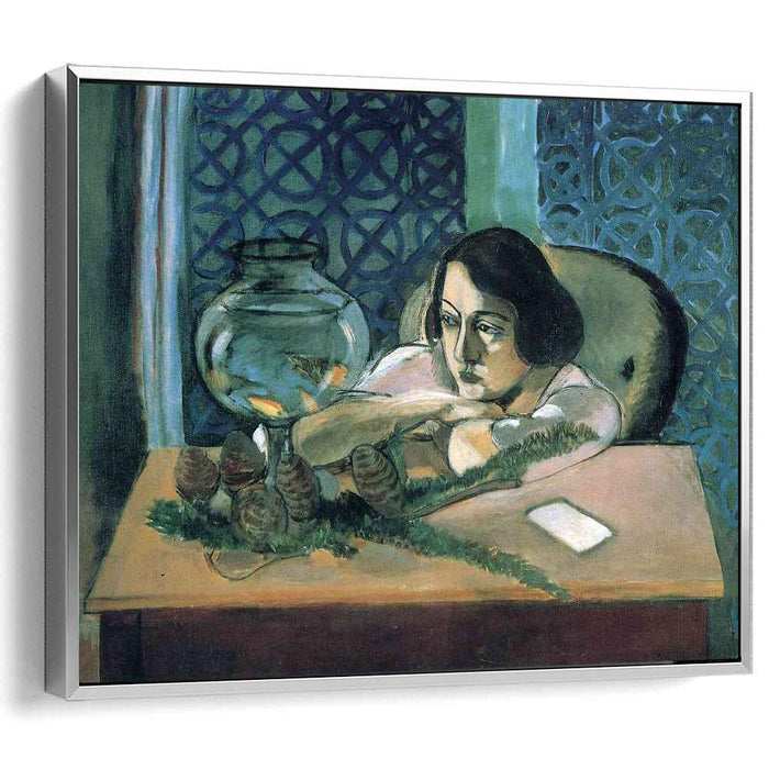 Woman Before a Fish Bowl (1922) by Henri Matisse