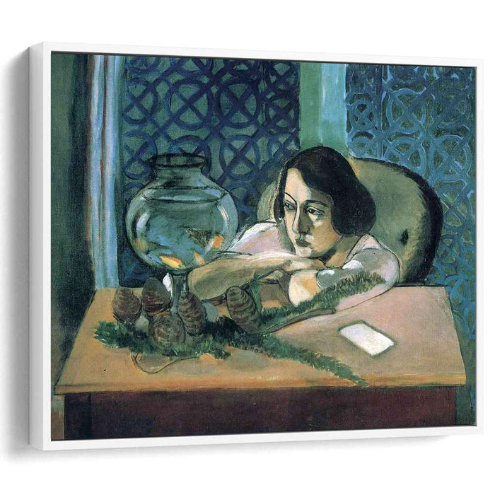 Woman Before a Fish Bowl (1922) by Henri Matisse