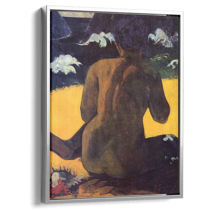 Woman by the sea (1892) by Paul Gauguin