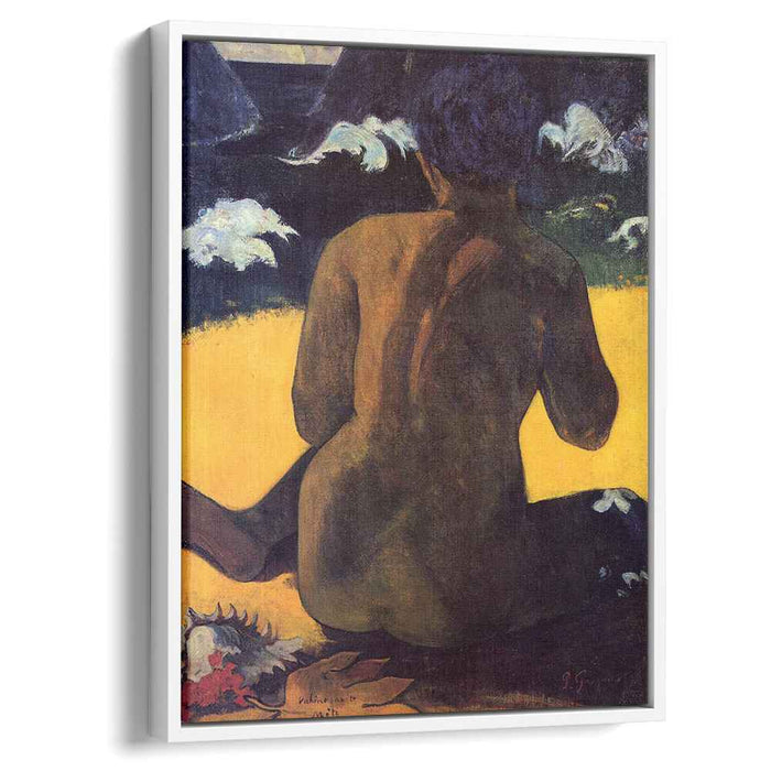 Woman by the sea (1892) by Paul Gauguin