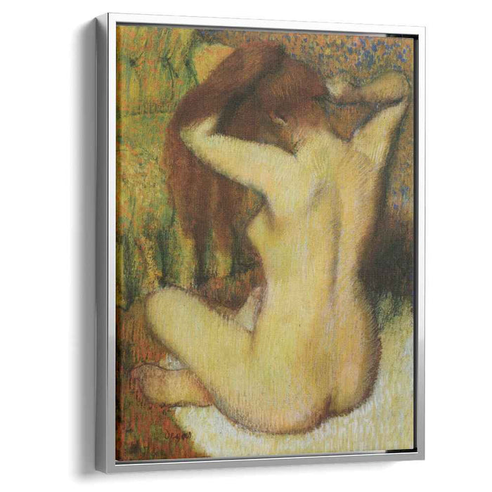 Woman Combing Her Hair (1890) by Edgar Degas